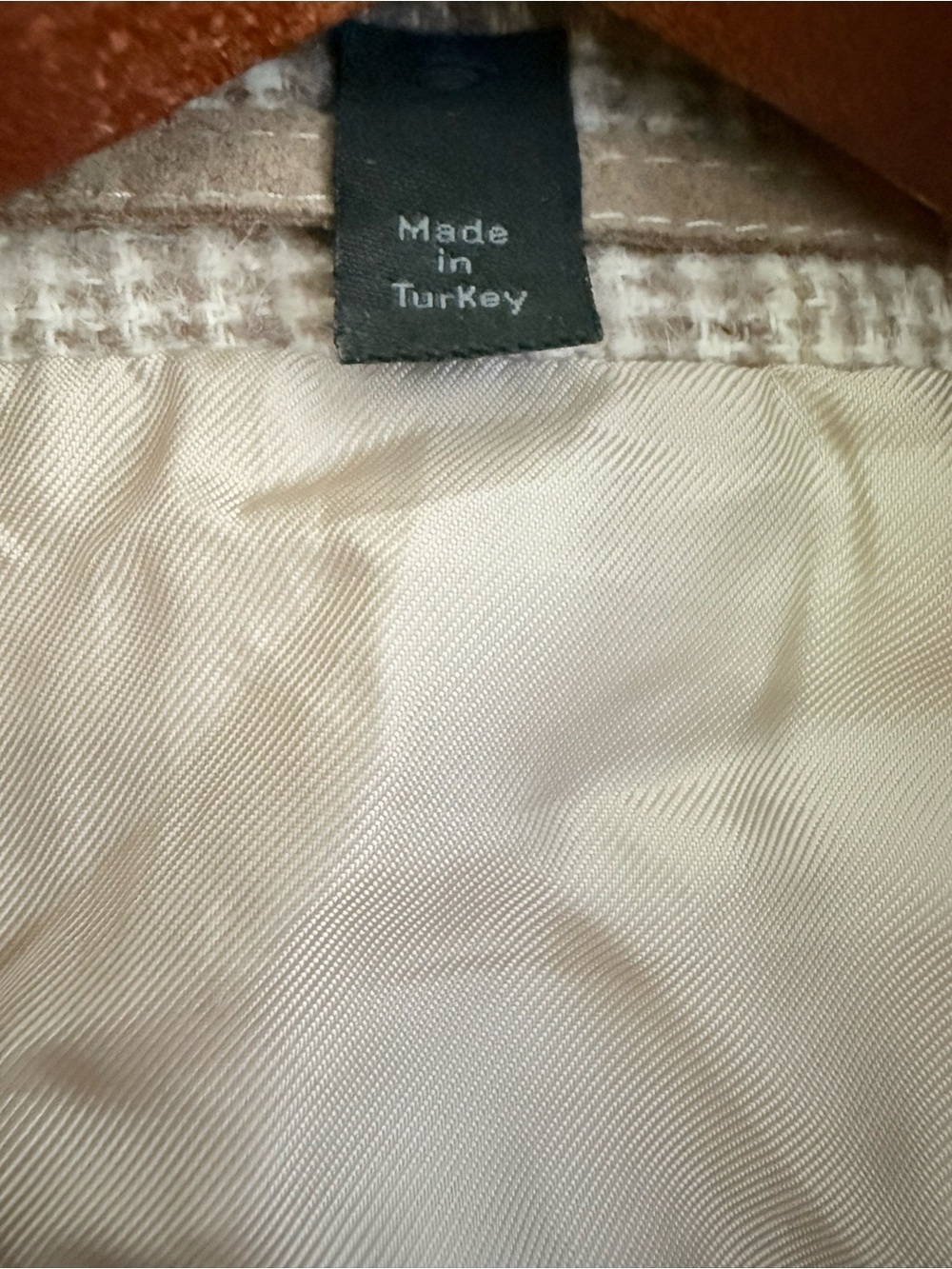 Hugo Boss Vintage Unisex Beige Italian Woven Plaid Blazer - Picture 8 of 13